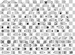 Wingdings 2 Webdings Font Png Clipart Angle Area Black