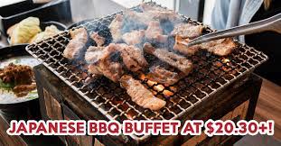 anese style charcoal bbq meat buffet