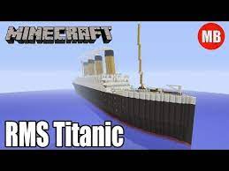 R.m.s titanic 2:1 scale build. Minecraft Titanic Full Rms Titanic Tour Interior Youtube Titanic Rms Titanic Minecraft Pixel Art