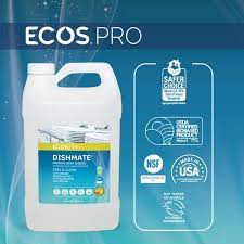 ecos pro pl9721 04 liquid dish detergent 1 gal unscented