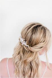 You get the fun of an updo with the beauty of wearing your hair down, all while hair is out of your face but still flowing free. Stunning Wedding Hairstyles For Medium Length Hair More