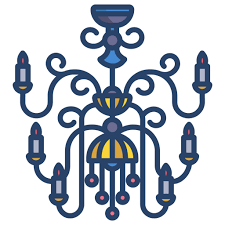 Chandelier Free Electronics Icons