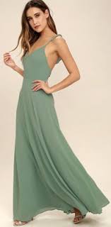 a sage green dress