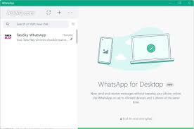whatsapp desktop app for