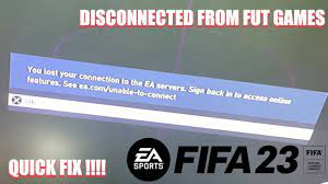 fix ea sports server disconnection fifa