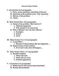 Research outline template in apa format. Outline For Apa Research Paper