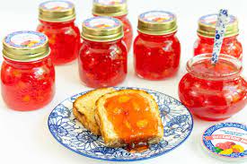 fresh nectarine jam no canning skills