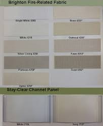 Vertical Blinds Color Chart Commercial Drapes And Blinds