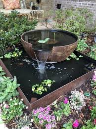 Outdoor Mini Water Garden Ideas