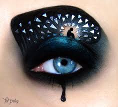 this amazing eye makeup art will