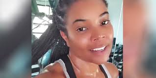 gabrielle union 48 glows in no makeup