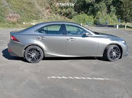 2016 lexus is250 base with 18x7 5 an