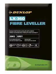 dunlop lx 360 fibre leveller grey 20kg