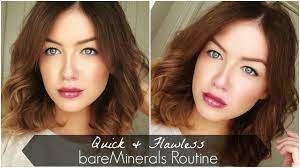 quick flawless bare minerals routine