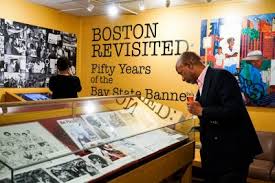 the bay state banner exhibit opens