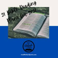 Take an average reading rate of 200 words per minute. 21 Bible Reading Plans For 2021 Read The Hard Parts