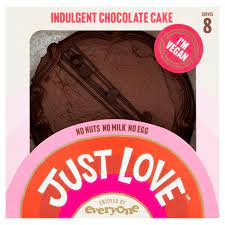 Just Love Food Vegan Chocolate Cake gambar png