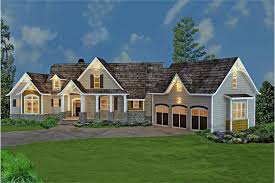 Country Craftsman House Plan 3 Bed 3
