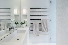 White Boxes Contemporary Bathroom