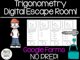 Trigonometry Digital Escape Room Using