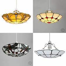 Glass Ceiling Light Shade Tiffany Style