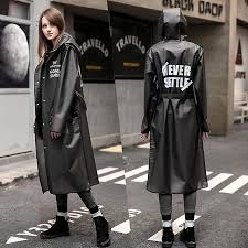New Fashion Long Raincoat Women