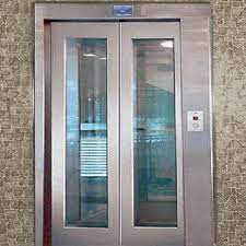 Half Glass Vision Auto Door Elevator