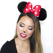 minnie mouse makeup tutorial