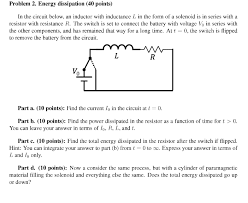 Energy Dissipation 40 Points