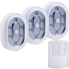 Shop 3pcs 6 Led Puck Lights Wireless Remote Control Daylight 6000k On Sale Overstock 29180016