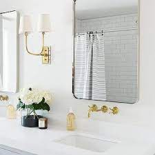 Polished Gold Wall Mount Faucets Design