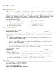 Resume CV Cover Letter  substitute teacher resume and get     Paraprofessional Resume Sample Principal Middle School Resume