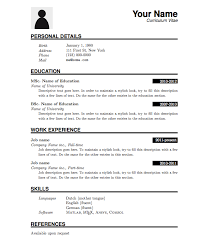 combined resume template combination resume template    free word     sample    