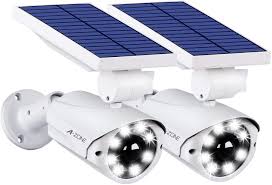 800lumens 8 led solar security lights 5