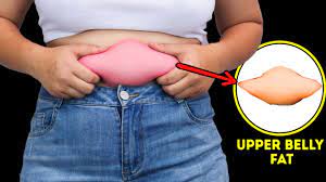 how to get rid of upper belly fat in a