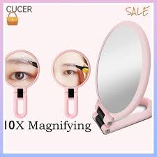 cbt folding magnifying makeup mirror