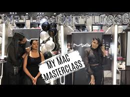 my mac cosmetics mastercl