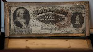 There is a banner in the eagle's bill reading, e pluribus unum (which means, out of many, one, refering to the union of the states). What Is A Silver Certificate Dollar Bill Worth Today