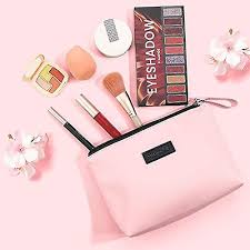 leather makeup pouch cosmetic bags