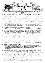 This conflict, known as the space race, saw the emergence of scientific discoveries and new technologies. 7 Best Printable Thanksgiving Trivia And Answers Printablee Com