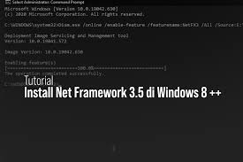 cara install net framework 3 5 di