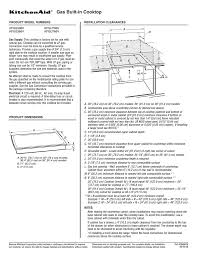 kitchenaid kfgs306v user's manual