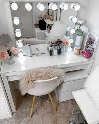 malm dressing table and malm chest