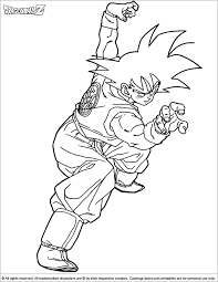 Kizicolor.com provides a large diversity of free printable coloring pages for kids, available in over 16 languages, coloring sheets, free colouring book, illustrations, printable pictures, clipart, black and white pictures, line art and drawings. Dragon Ball Z Colouring Page Coloring Library