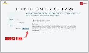cisce org cisce board result 2023