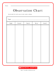 49 Most Popular Observation Chart For Children
