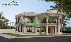 55x53 House Plan 55 By 53 Front