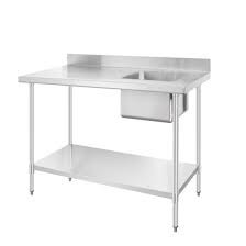 Get the stainless steel kitchen sinks you want from the brands you love today at kmart. China Stainless Steel Restaurant Kitchen Sink Table China Stainless Steel Sink Table Stainless Steel Table With Sink