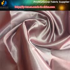 China Polyester Satin Fabric Satin Silk Fabric Twist Satin
