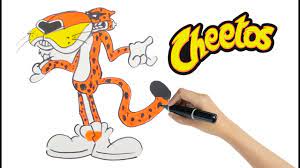 How to Draw Chester Cheetah 🐆 - YouTube